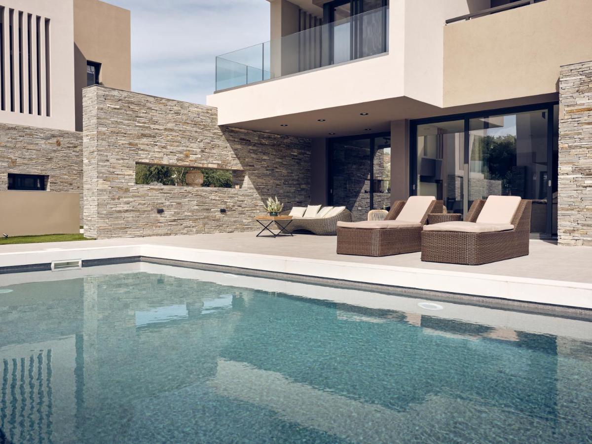 Aguacate Meliti With Heated Private Swimming Pool Villa Tsilivi  Buitenkant foto