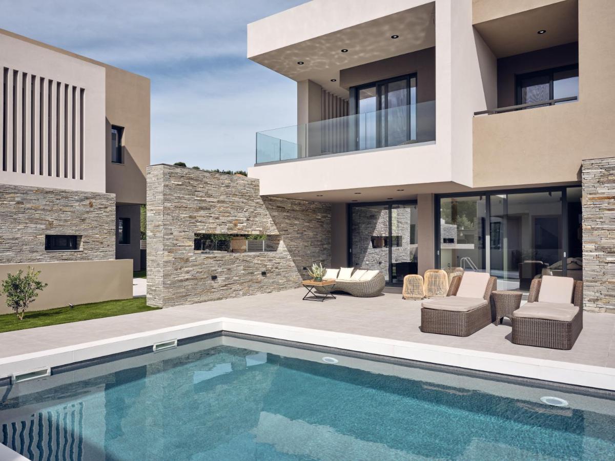 Aguacate Meliti With Heated Private Swimming Pool Villa Tsilivi  Buitenkant foto