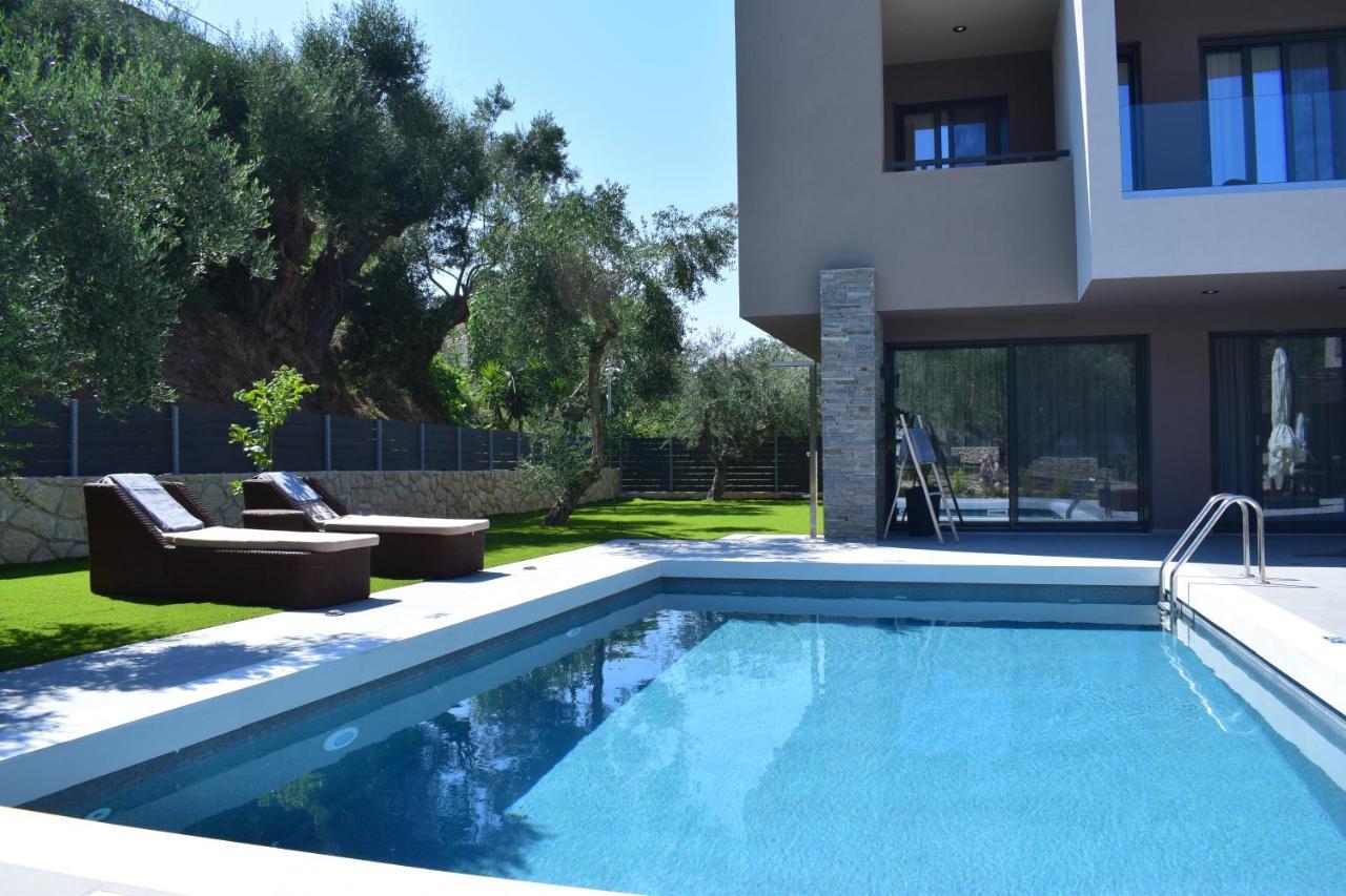 Aguacate Meliti With Heated Private Swimming Pool Villa Tsilivi  Buitenkant foto