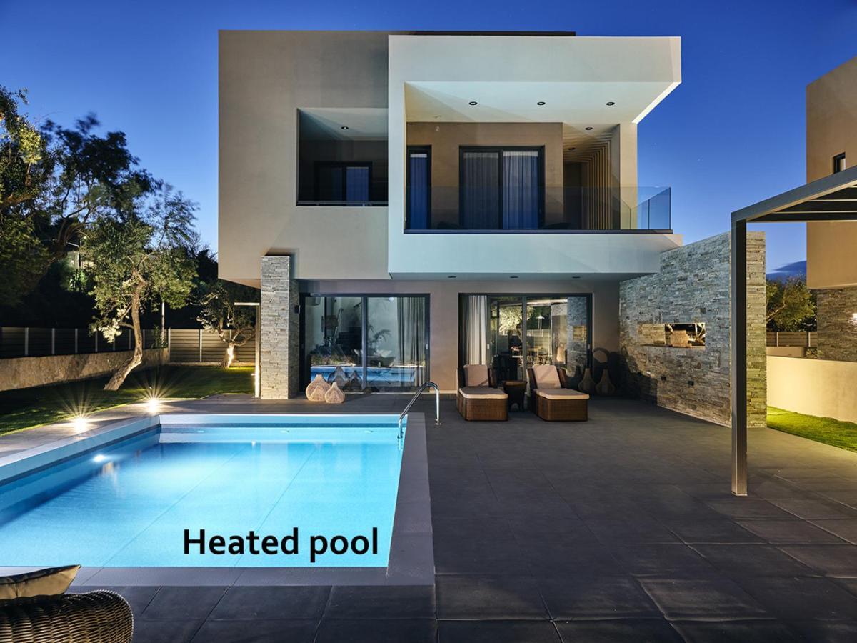 Aguacate Meliti With Heated Private Swimming Pool Villa Tsilivi  Buitenkant foto