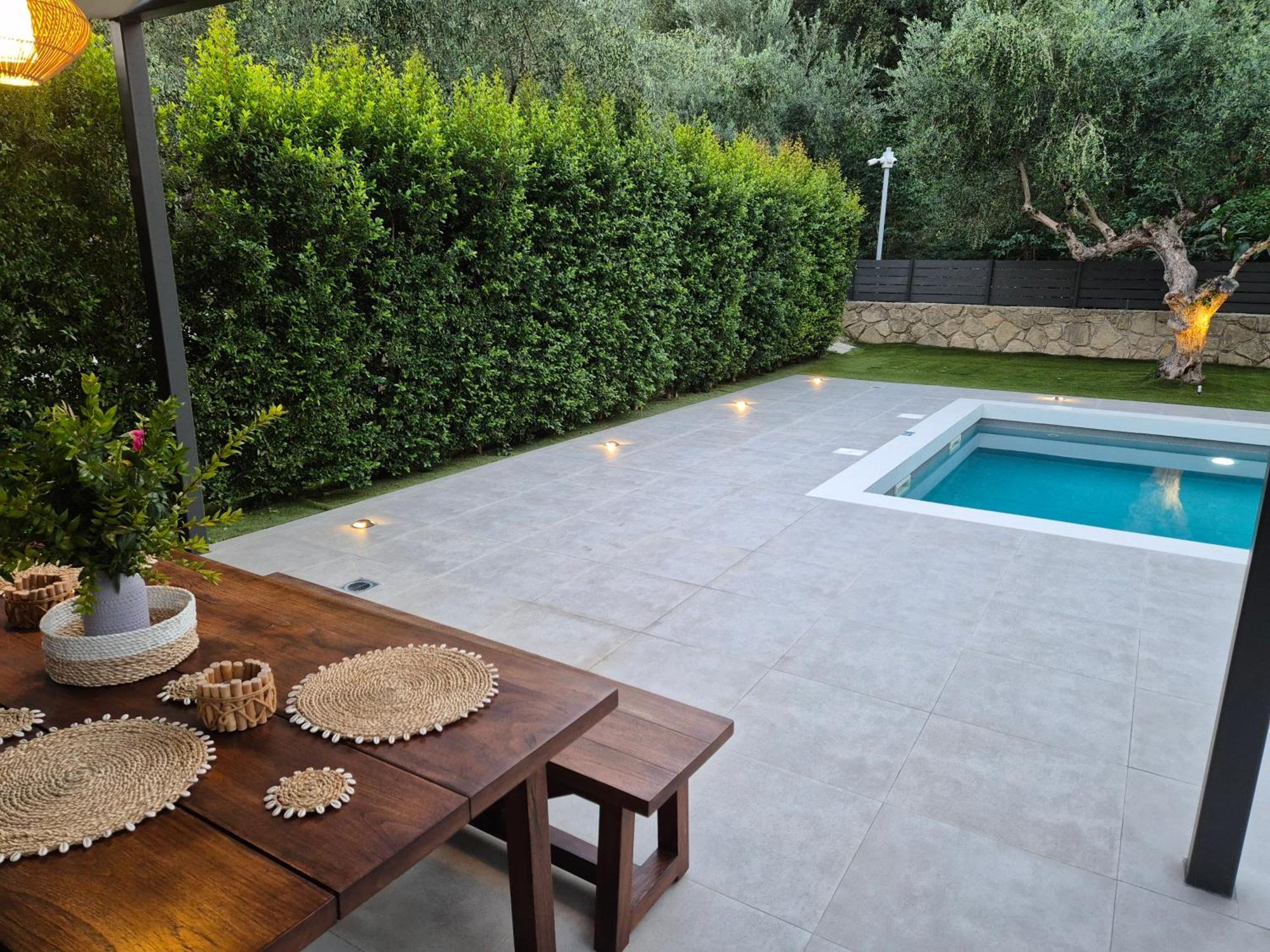 Aguacate Meliti With Heated Private Swimming Pool Villa Tsilivi  Buitenkant foto